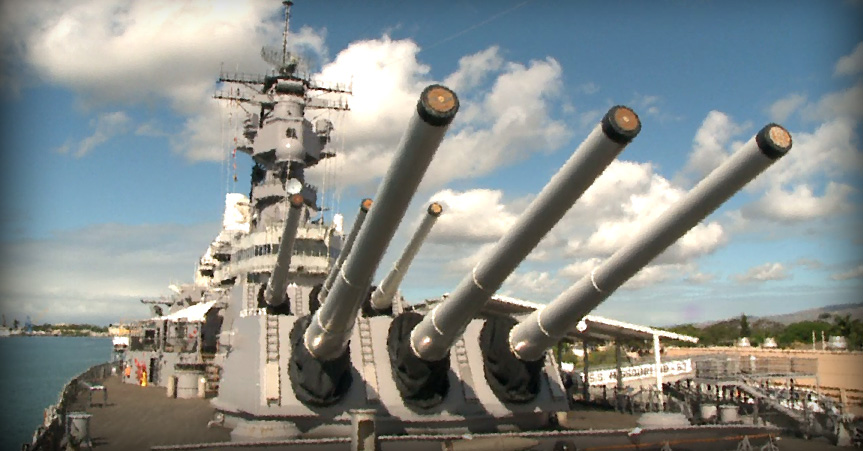 Board the USS Battleship Missouri