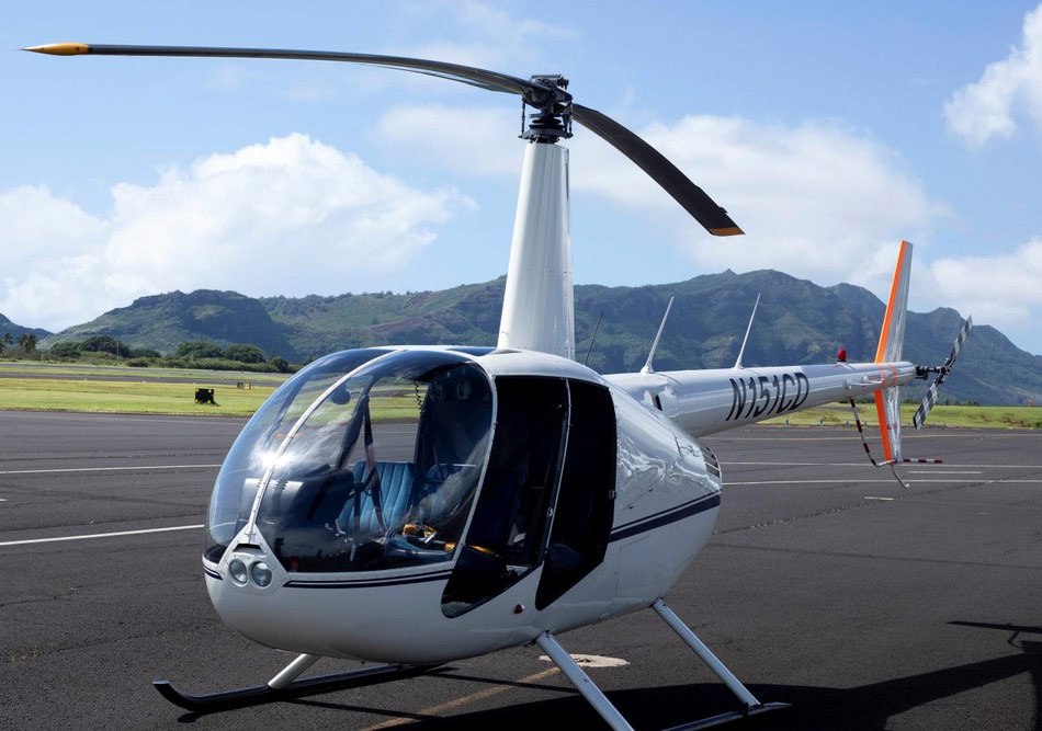 Doors On or Off Robinson R44 Helicopter